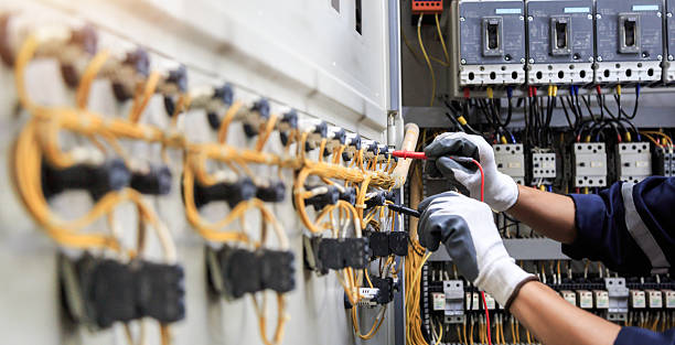 Professional Electrician technician working in South Patrick Shores, FL